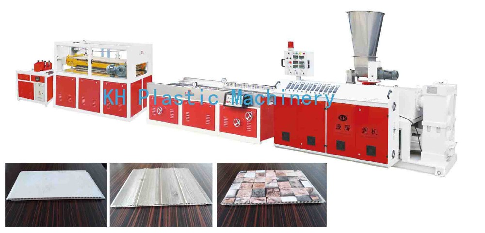 pvc extruder making lamination wall panel